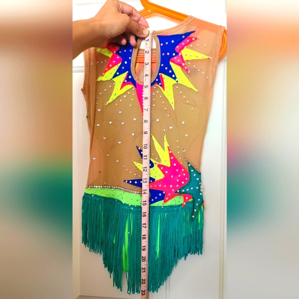 Rhythmic gymnastics leotard - Girls - Picture 3 of 4